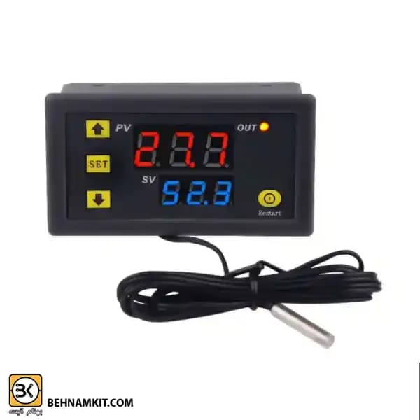 ماژول ترموستات دیجیتال 24 ولت W3230