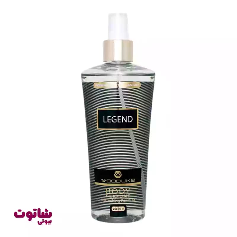 بادی اسپلش مردانه وودلایک مدل legend حجم 250 میلی لیتر