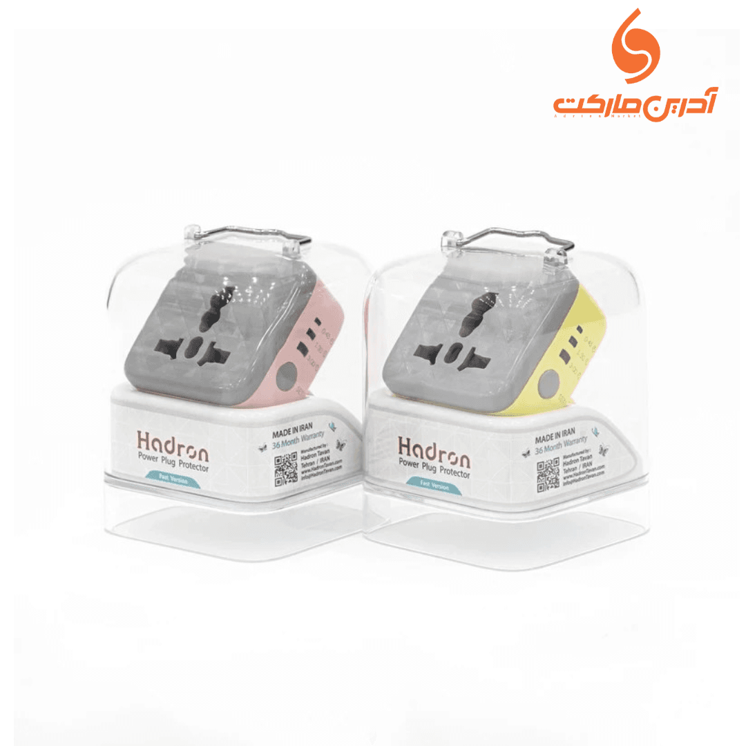 تبدیل برق سه به دو تایمردار هادرون مدل Power Plug Protector | محافظ هوشمند با تایمر قطع خودکار — تصویر ۸