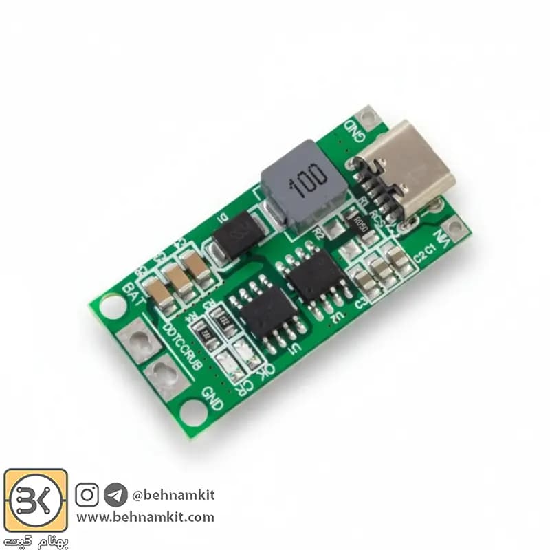 شارژر USB TYPE-C باتری های لیتیومی 3 سل — تصویر ۷