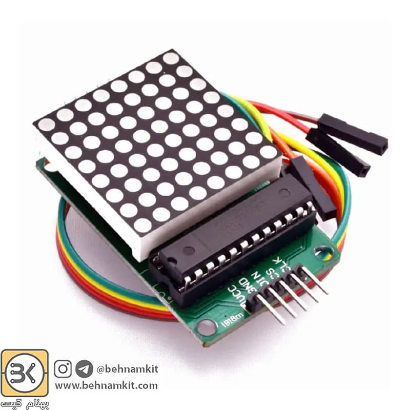 ماژول نمایشگر دات ماتریس 8×8 — تصویر ۳
