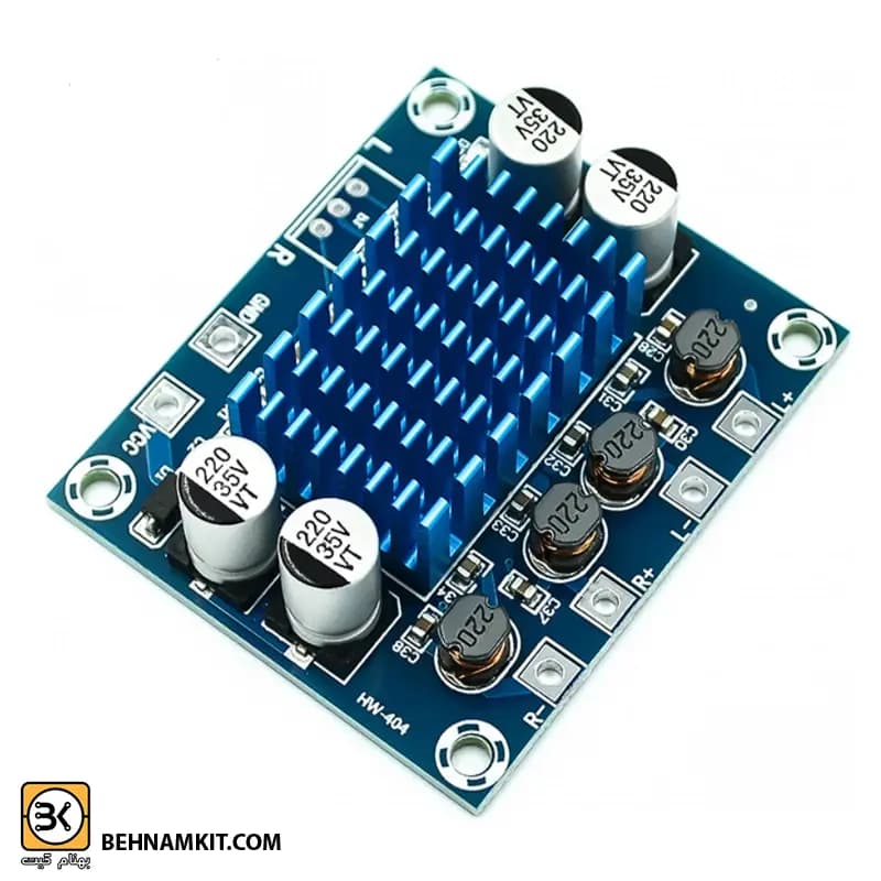 ماژول آمپلی فایر 2X30W وات استریو TPA3110 DC 8V-26V XH-A232 — تصویر ۵