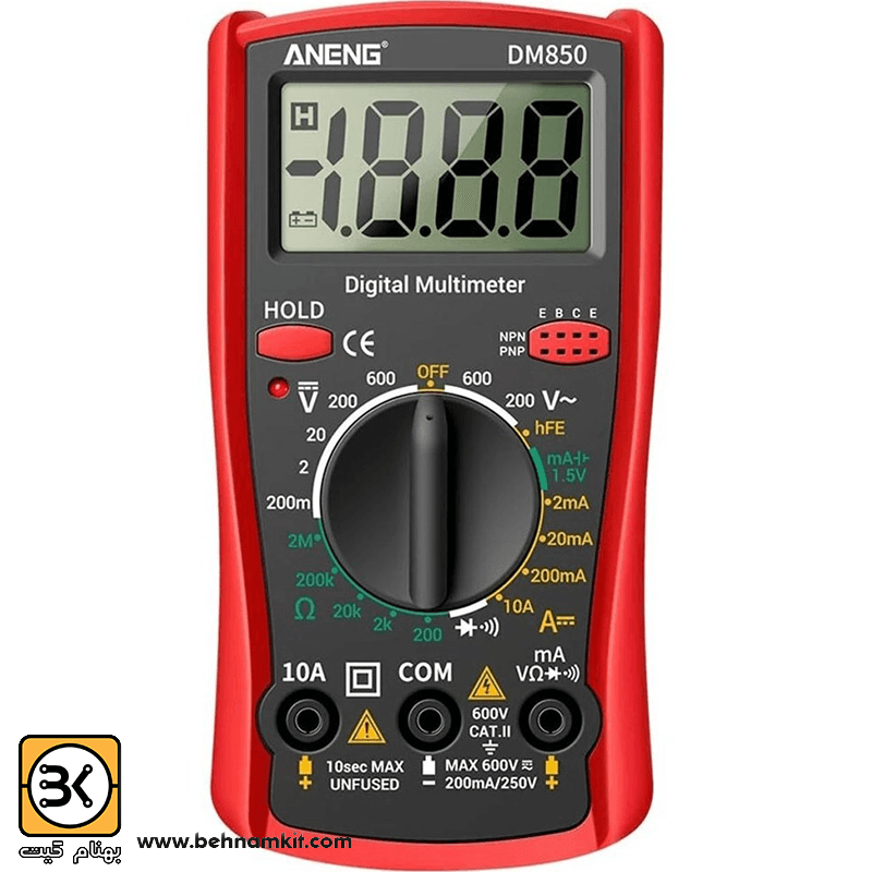مولتی متر دیجیتال آننگ مدل DM850 — تصویر ۵