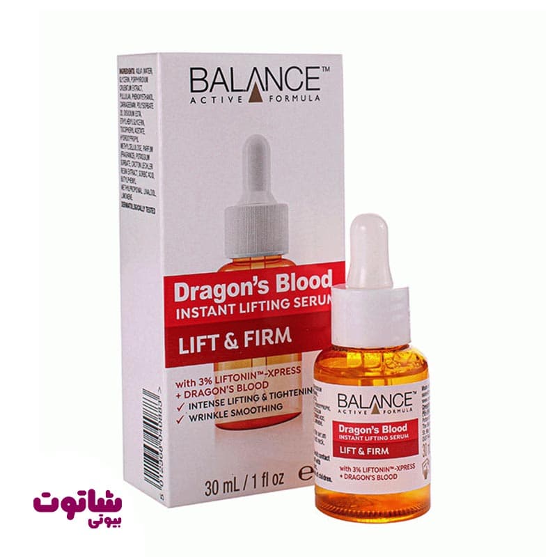 سرم لیفتینگ بالانس مدل dragon blood حجم 30 میل — تصویر ۲