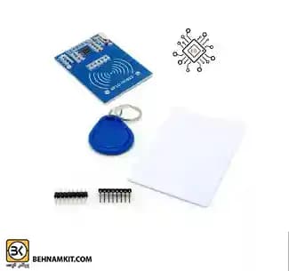 ماژول کارت خوان RFID 13.56 Mhz RC522 با قابلیت خواندن و نوشتن — تصویر ۴