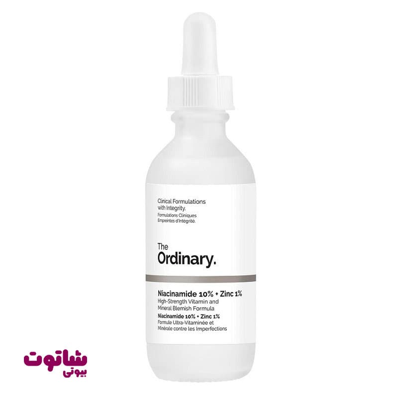 سرم پوست دی اوردینری مدل 1% niacinamide 10% + zinc حجم 30 میل