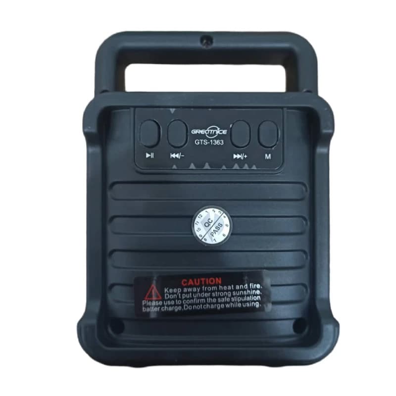 اسپیکر بلوتوثی قابل حمل مدل gts-1363 — تصویر ۱۲