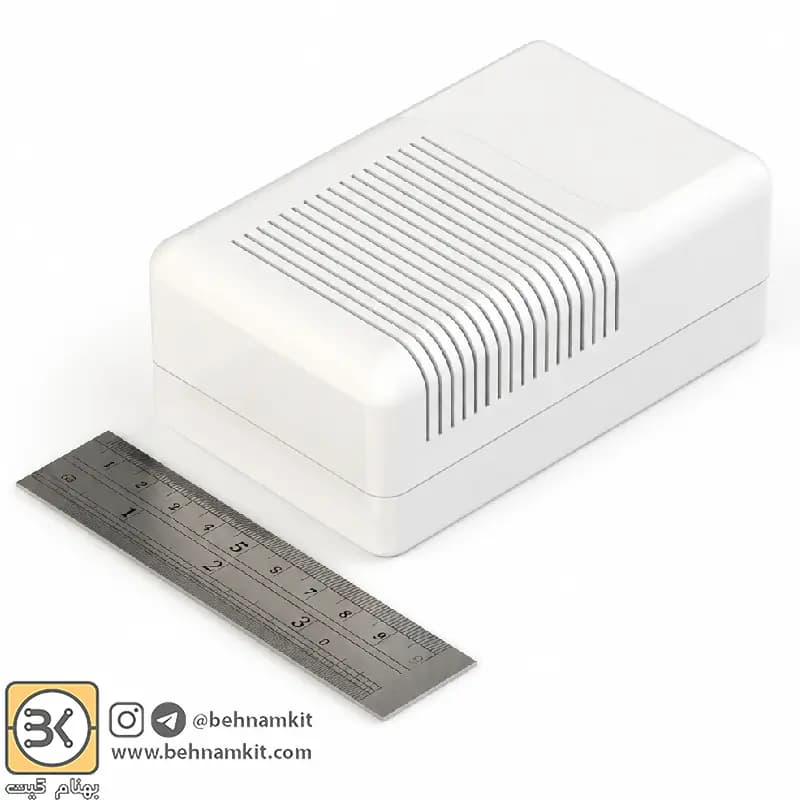 جعبه ديواری دارای هواكش سفید 4.5 × 7 × 11 — تصویر ۶