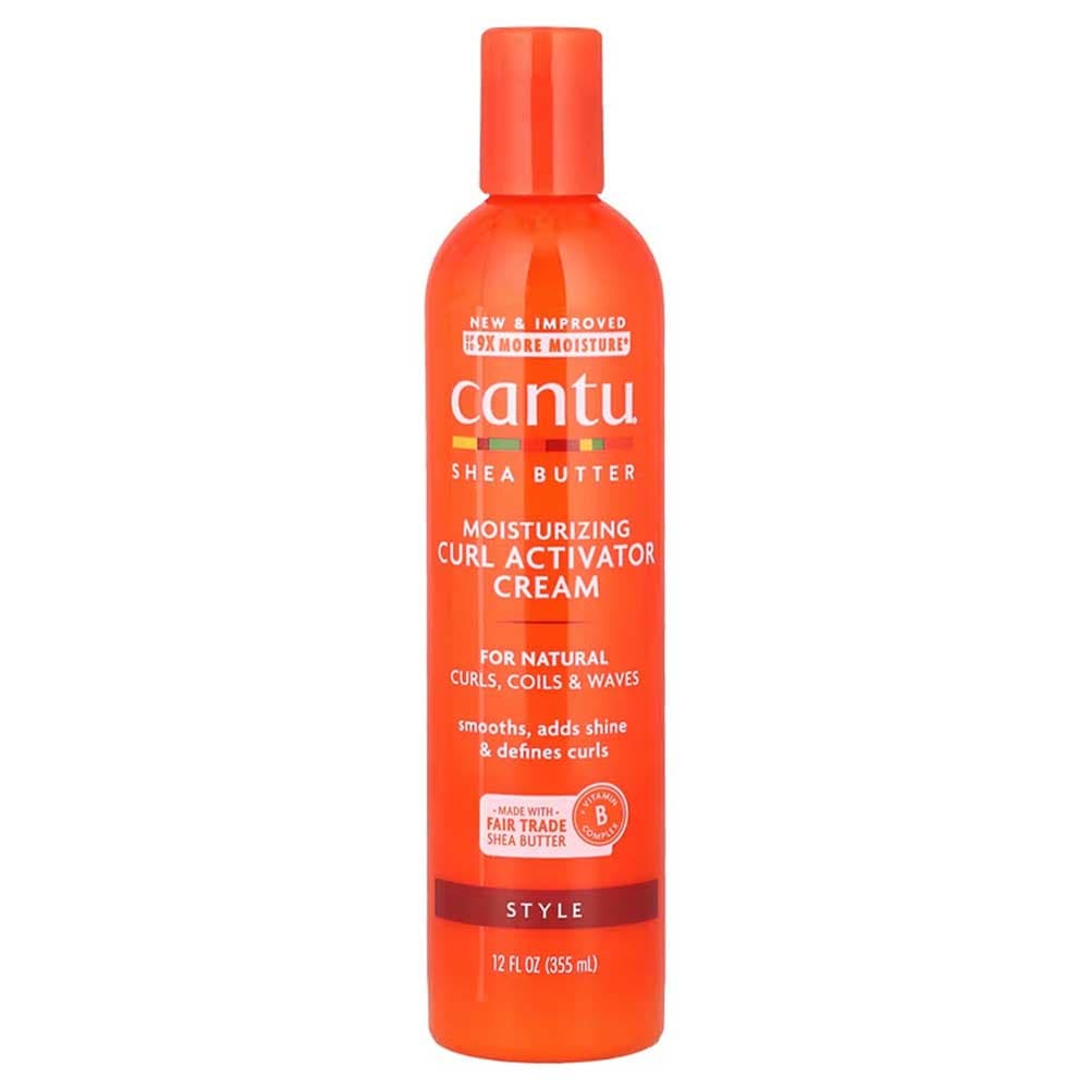 کرم اکتیویتور کانتو شی باتر مرطوب کننده موهای فر Cantu حجم 355 میلی لیتر