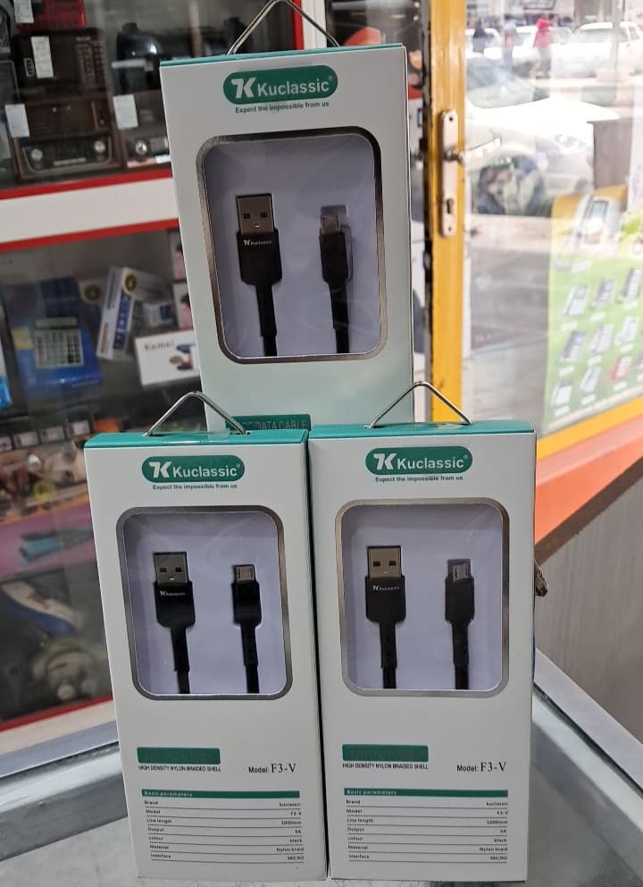 کابل تبدیل USB به USB-C كوكلاسيك مدل F3-V طول 1 متر — تصویر ۲