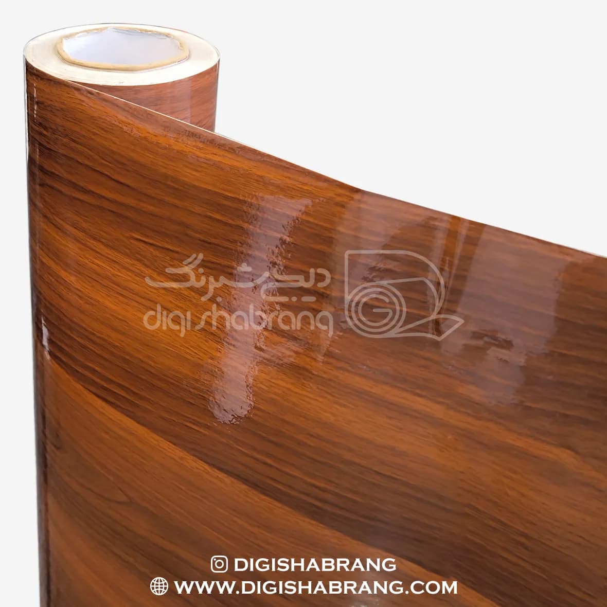 برچسب طرح چوب کد 3202 - دیجی شبرنگ — تصویر ۲