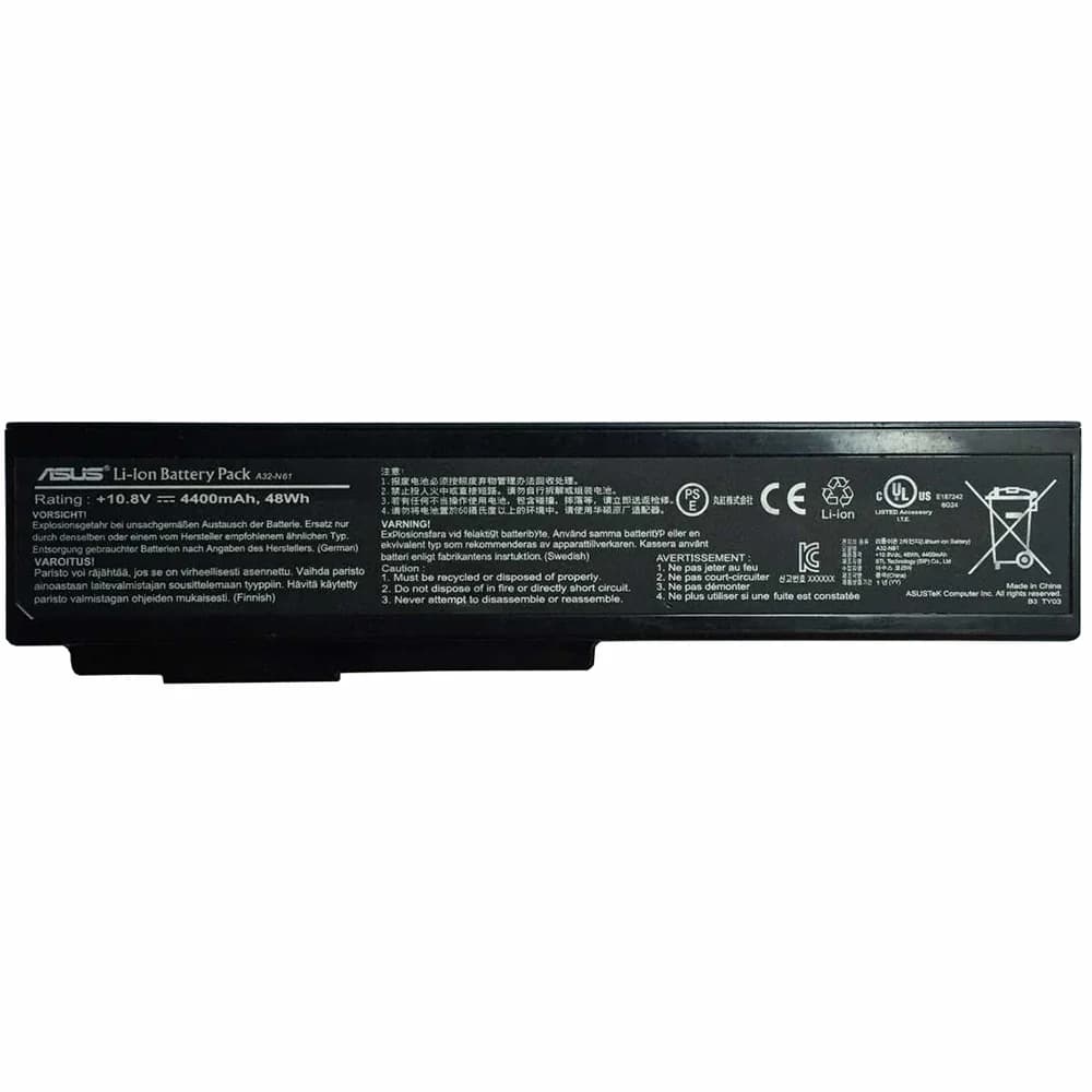 باتری اورجینال لپ تاپ ایسوس Asus N53 A32-M50