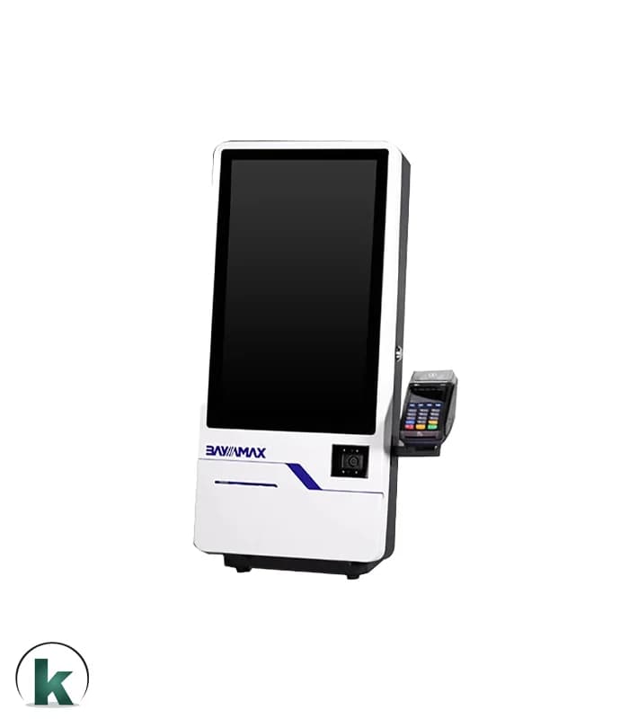 پایه رومیزی کیوسک 21.5 اینچ Kmax برند بایامکس Bayamax | مناسب برای کیوسک‌های سفارشگیر