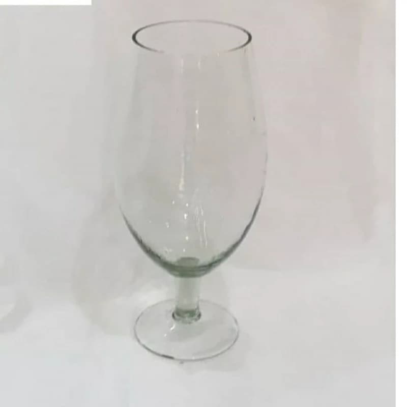 تنگ وگلدان جام شرابی 30سانتی اصل ضخیم وشفاف