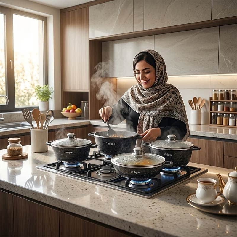 سرویس قابلمه یونیک — تصویر ۱۱