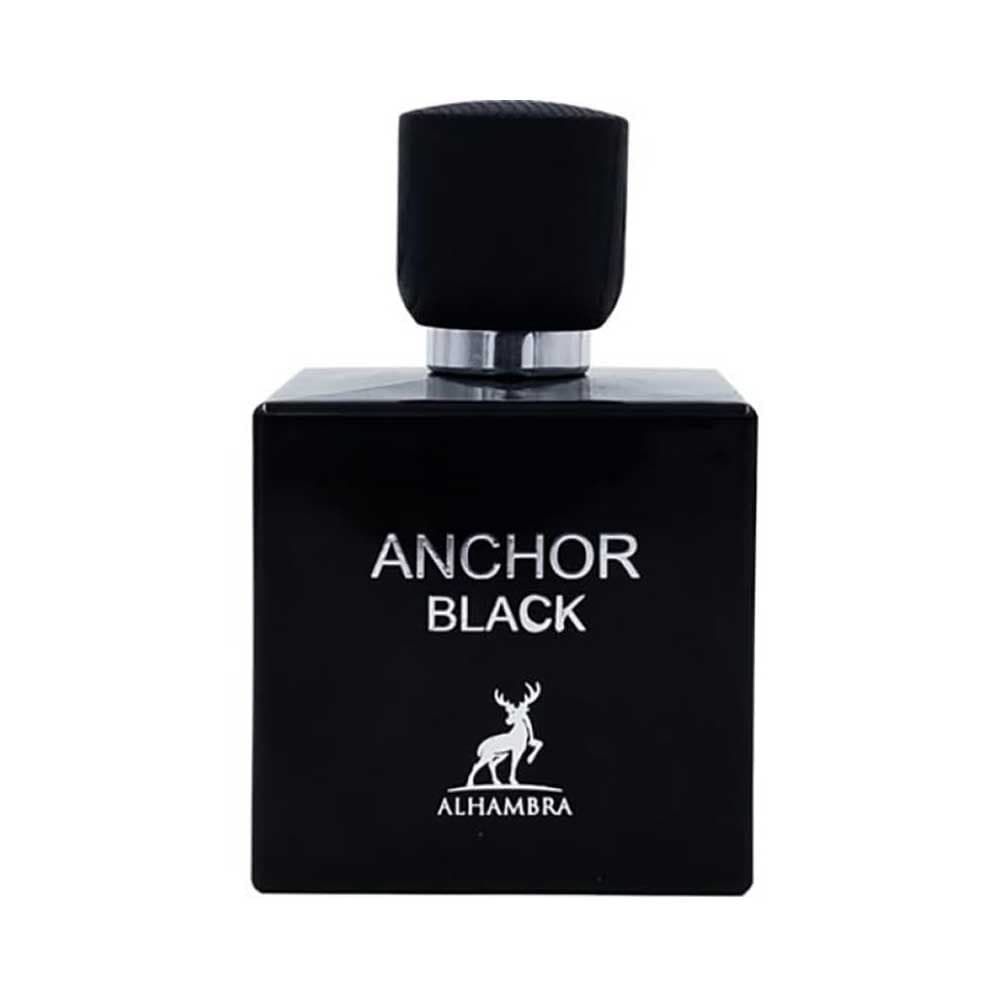 عطر ادکلن الحمبرا آنچور بلک (مشابه لالیک مشکی) | Alhambra Anchor Black — تصویر ۴
