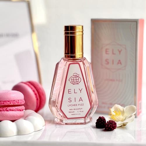 عطر ادکلن زنانه کایالی لیچی اسپارکلینگ فرگرانس ورد (الی سیا لیچی فیز) | (Kayali Sparkling Lychee ( ELY SIA LYCHEE FIZZ Fragrance World حجم 50 میل(شرکتی) — تصویر ۵