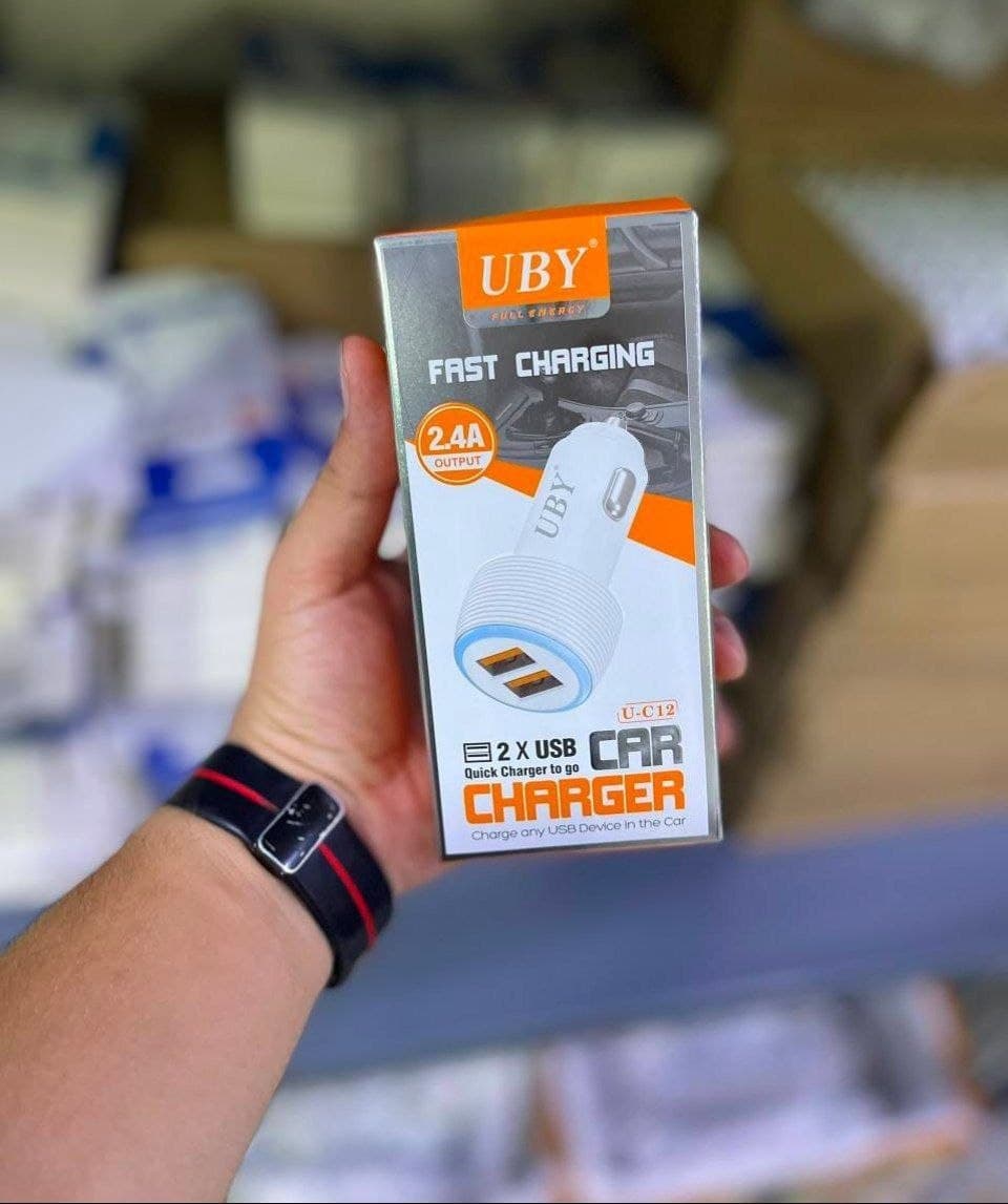 شارژر فندکی اتومبیل UBY مدل UC12 — تصویر ۲