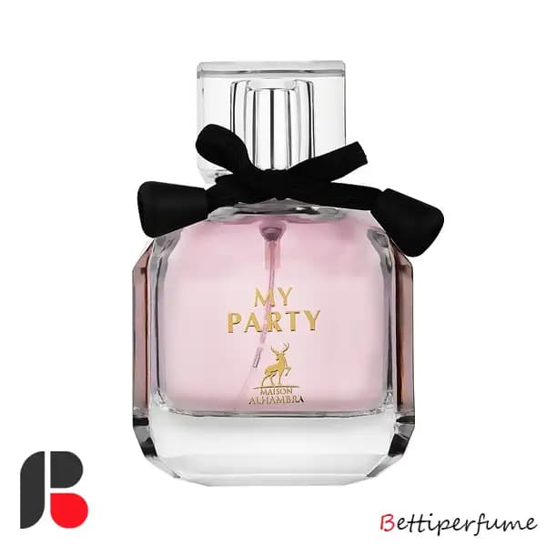عطر ادکلن الحمبرا مای پارتی (مشابه ایو سن لورن مون پاریس) | Alhambra My Party — تصویر ۳