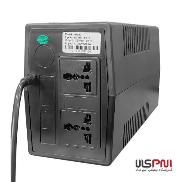 یو پی اس 800VA/480W iPower مدل BT800 — تصویر ۶