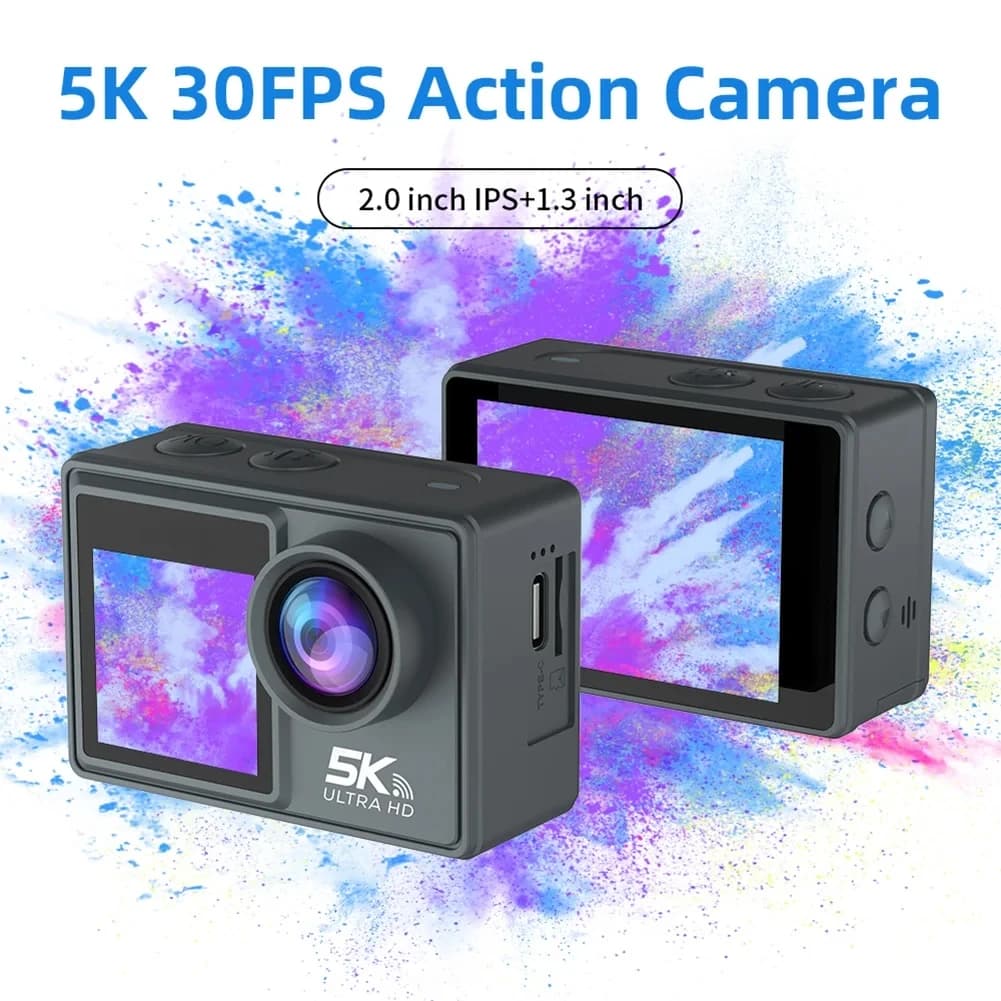 دوربین ورزشی 5K اکشن کم | Action CAM — تصویر ۱۱