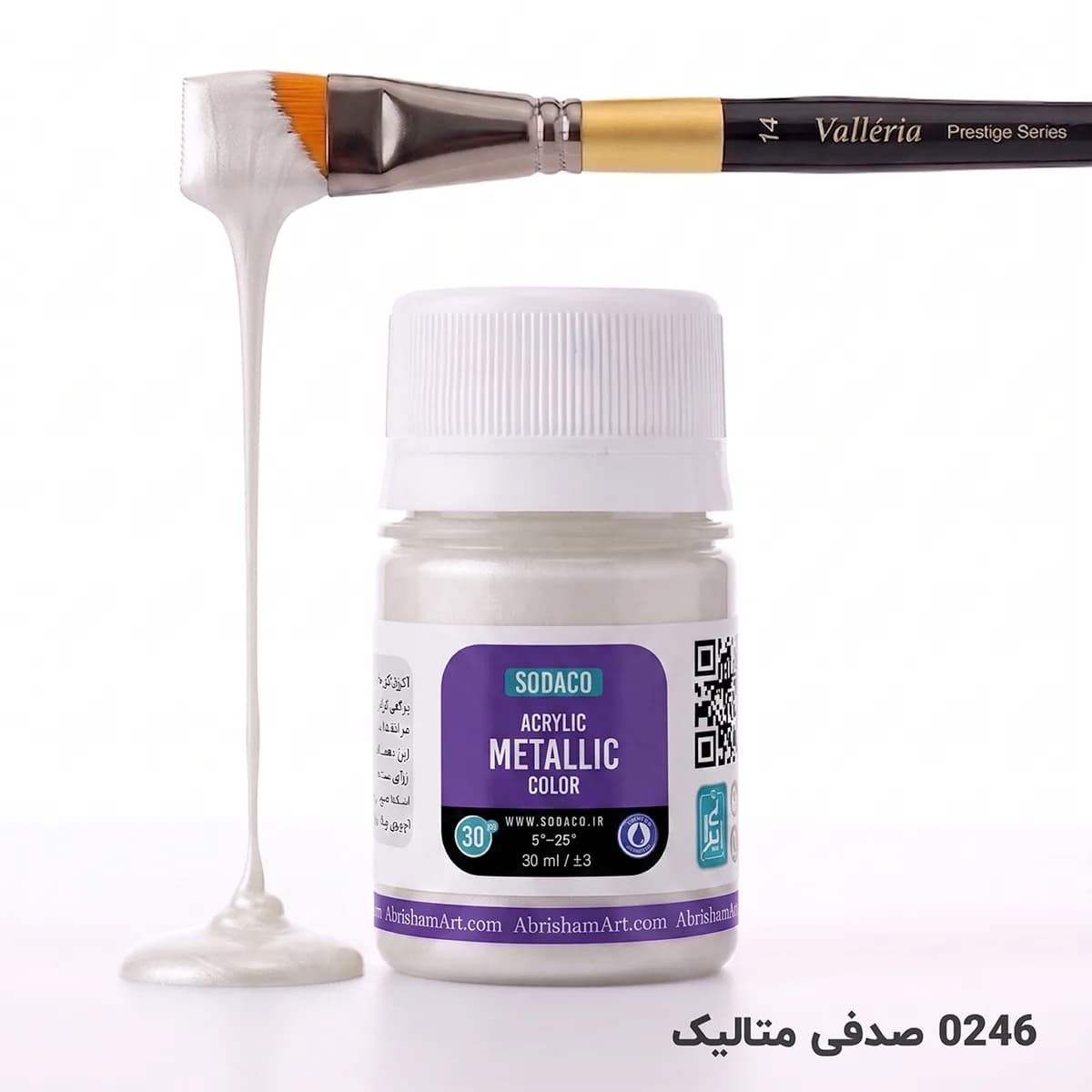 رنگ اکریلیک متالیک سوداکو — تصویر ۶