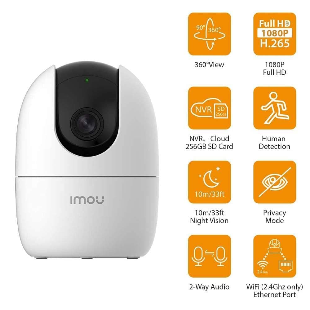 دوربین بیسیم تحت شبکه بی بی کم مدل IMOU Ranger 2 — تصویر ۱۰