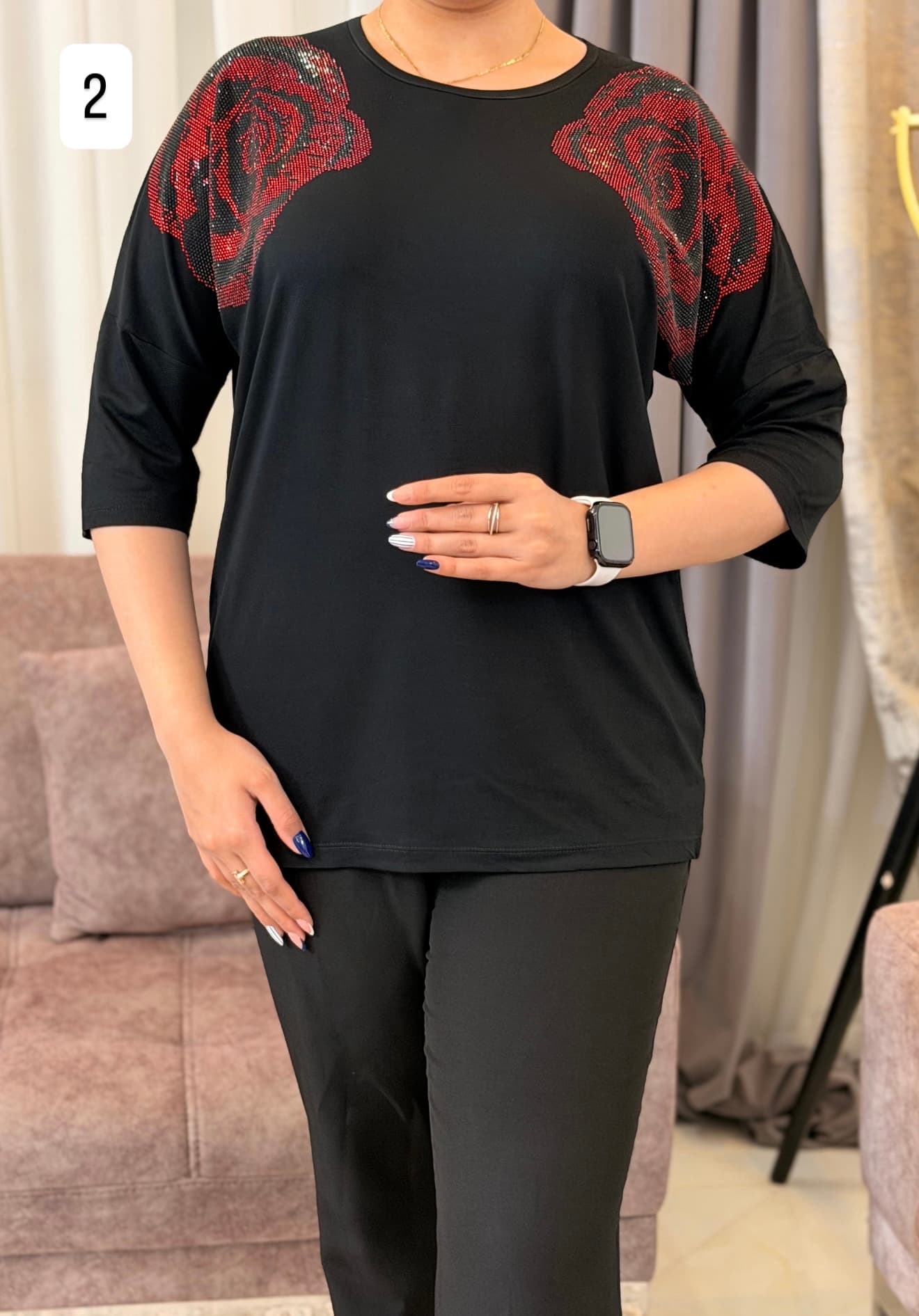 بلوز مجلسی وارداتی کد 1142 — تصویر ۴