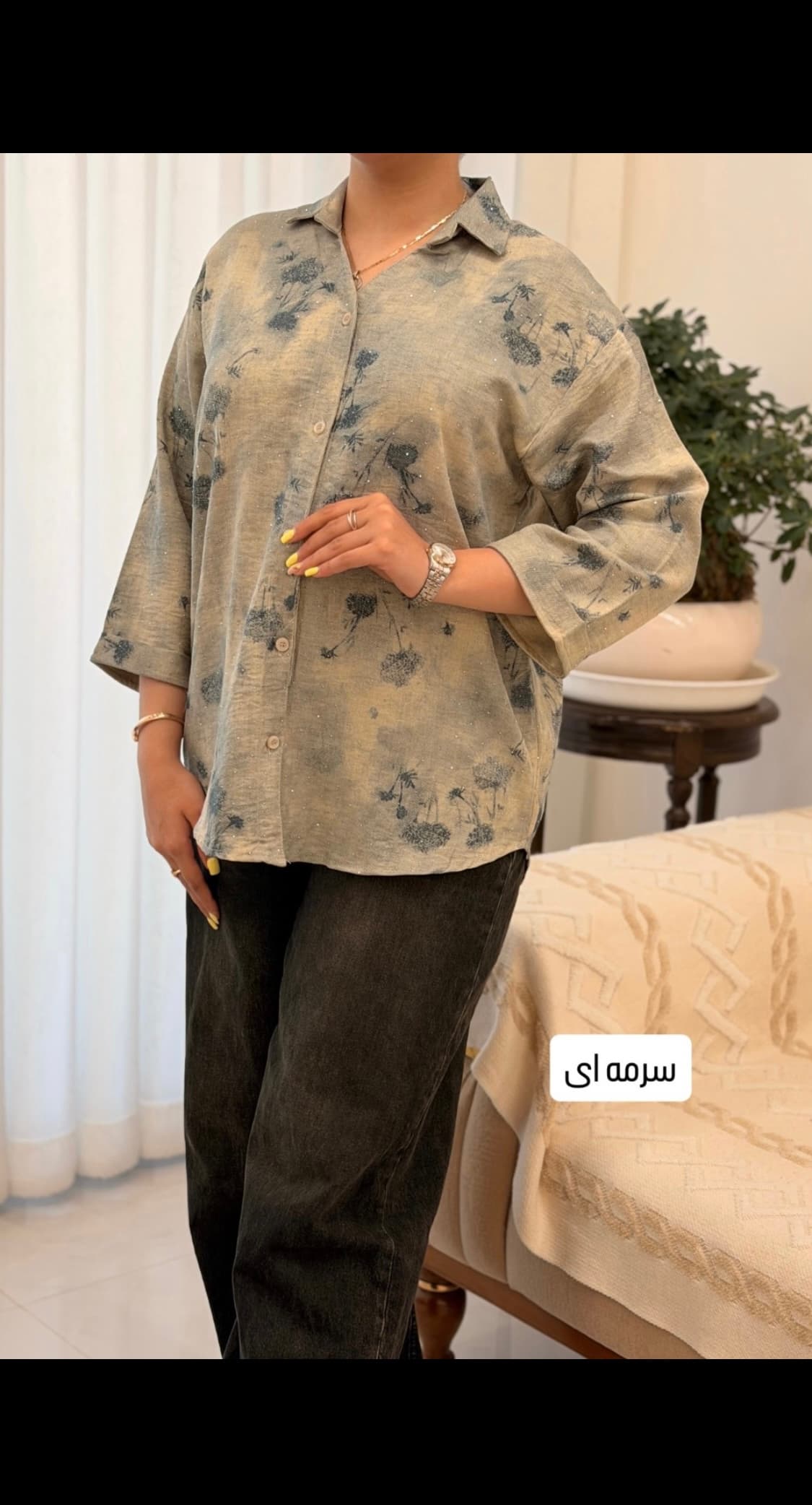 شومیز کد 9029 — تصویر ۵