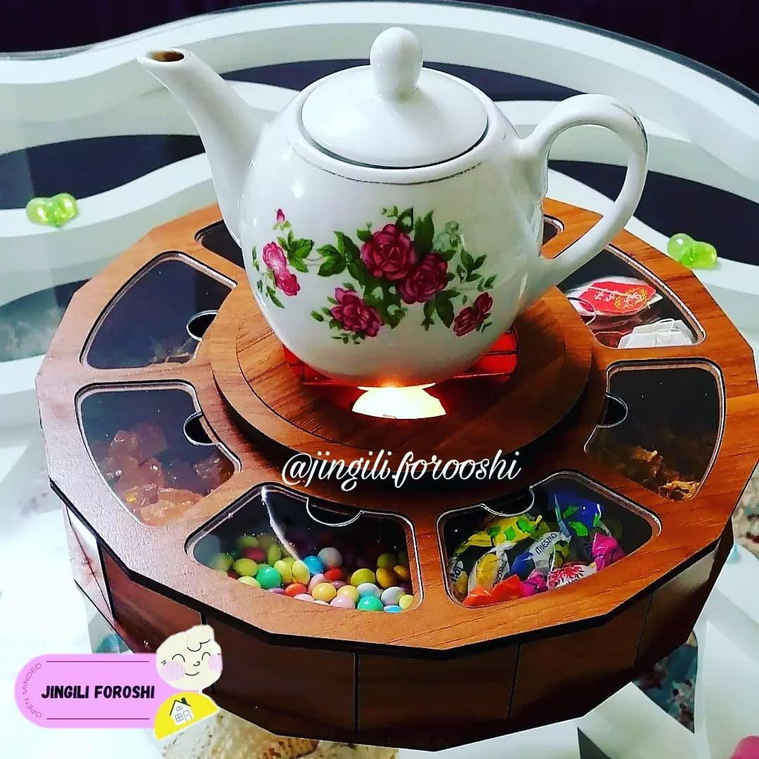 استند وارمردار دایره ای (بدون قوری)| تی باکس وارمردار — تصویر ۲