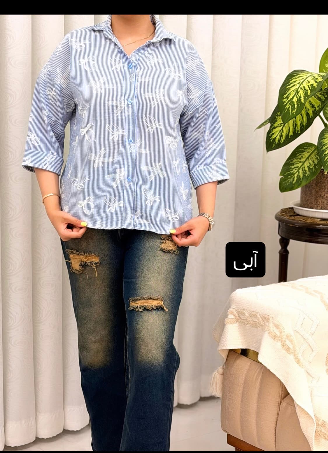 شومیز کد 9010 — تصویر ۳