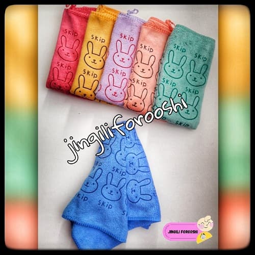 دستمال آشپزخانه خرگوشی حوله‌ای 40*40