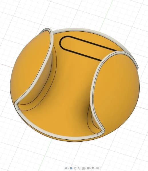نگهدارنده راکت تنیس و پدل دیواری | جا راکتی با خدمات چاپ سه بعدی — تصویر ۴