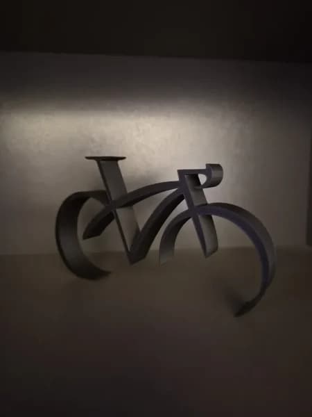 دکوری دوچرخه مینیمال VELO | چاپ سهبعدی — تصویر ۷