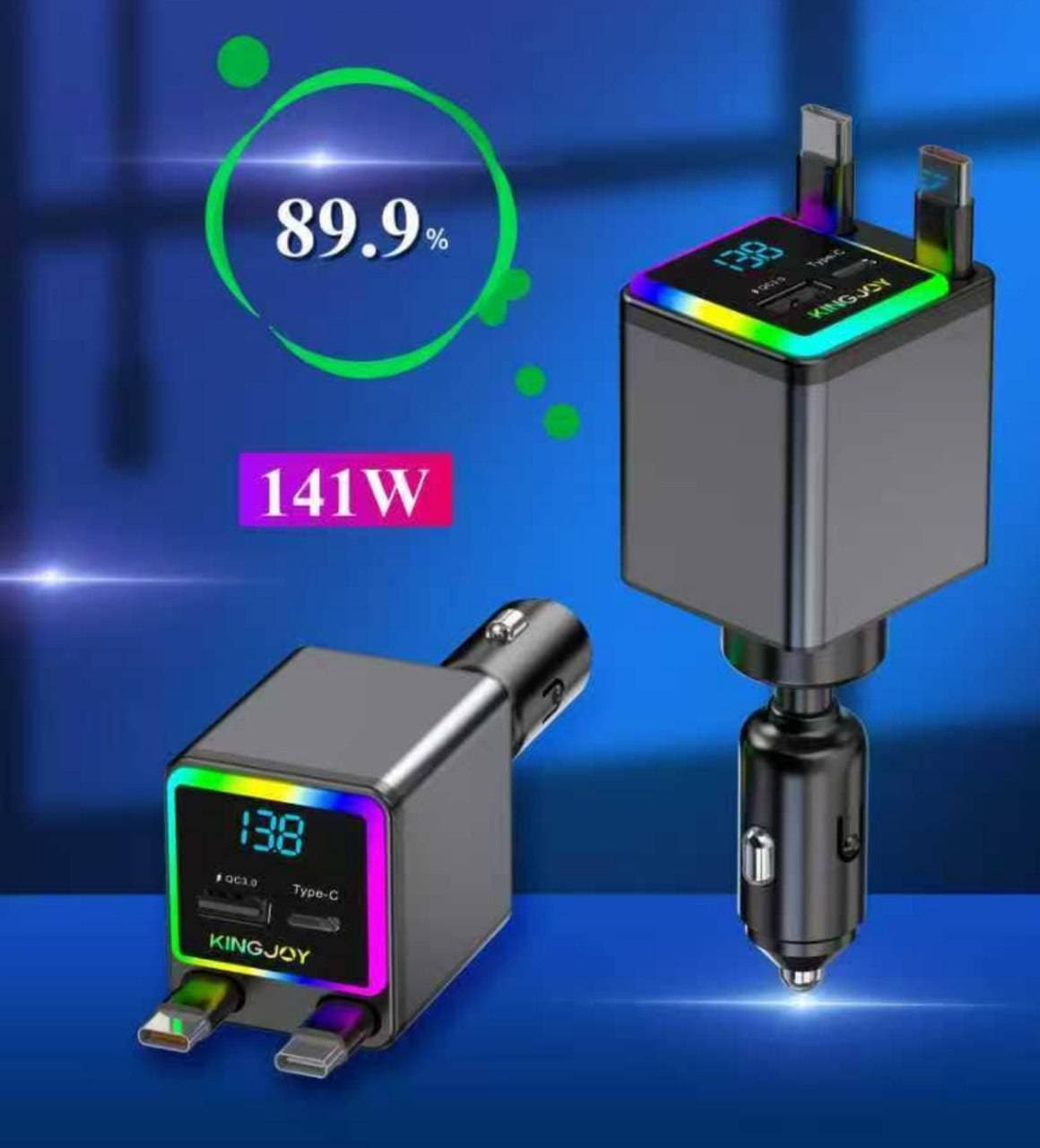 شارژر فندکی سوپر فست خودرو مدل cx08
