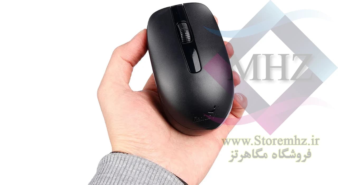 ماوس بی سیم جنیوس مدل NX-7007 مشکی — تصویر ۱۱