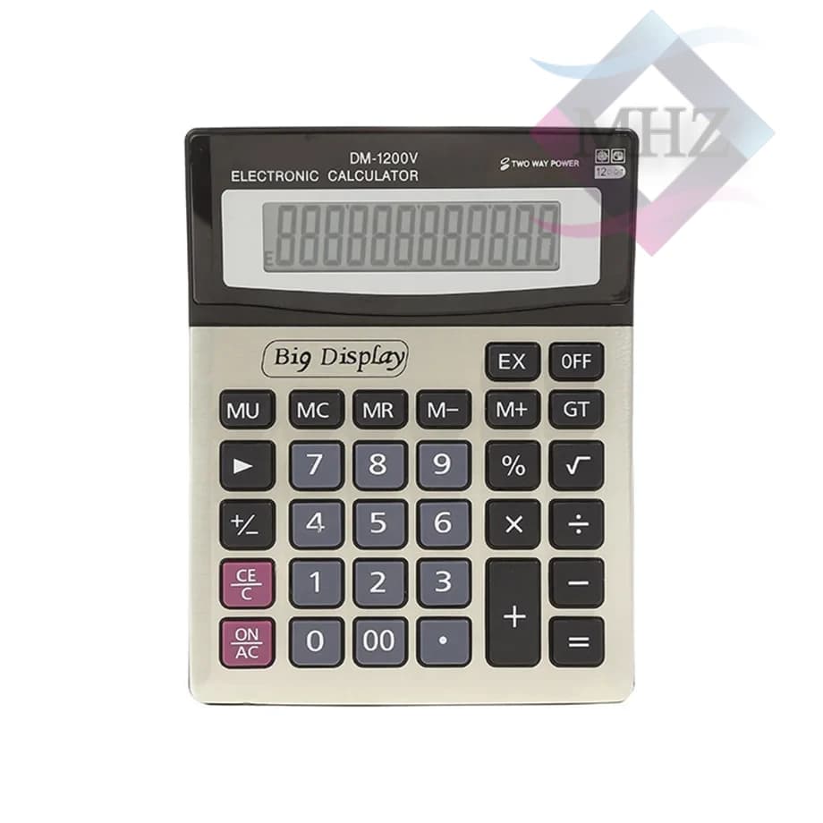 ماشین حساب مدل DM-1200V — تصویر ۳