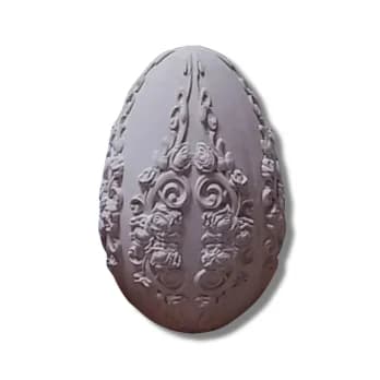 بيس خام تخم مرغ گلدار