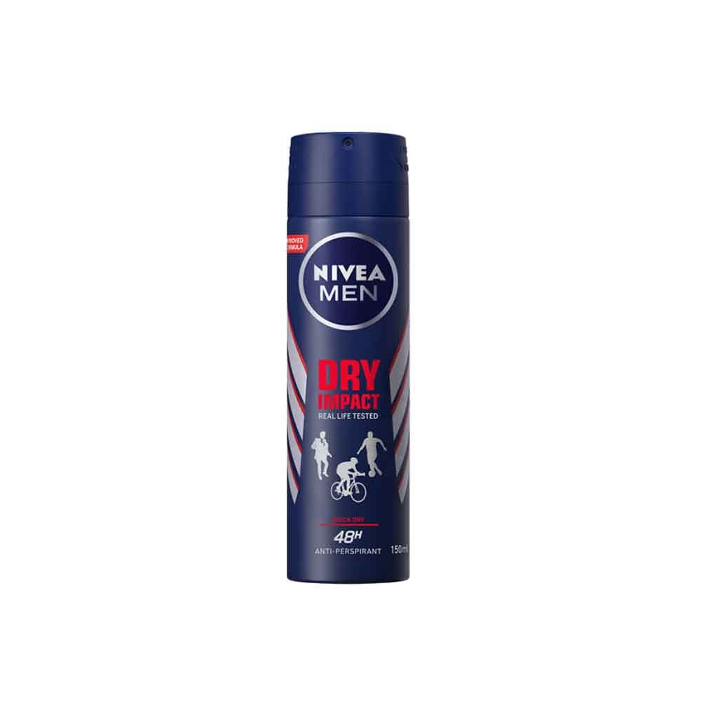 اسپری ضد تعریق نیوا DRY IMPACT حجم 150 میل — تصویر ۲