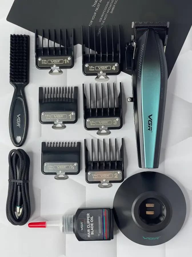 ست ماشین اصلاح وی جی آر مدل VGR V-270 و 992 اصل شرکت وی جی آر — تصویر ۷