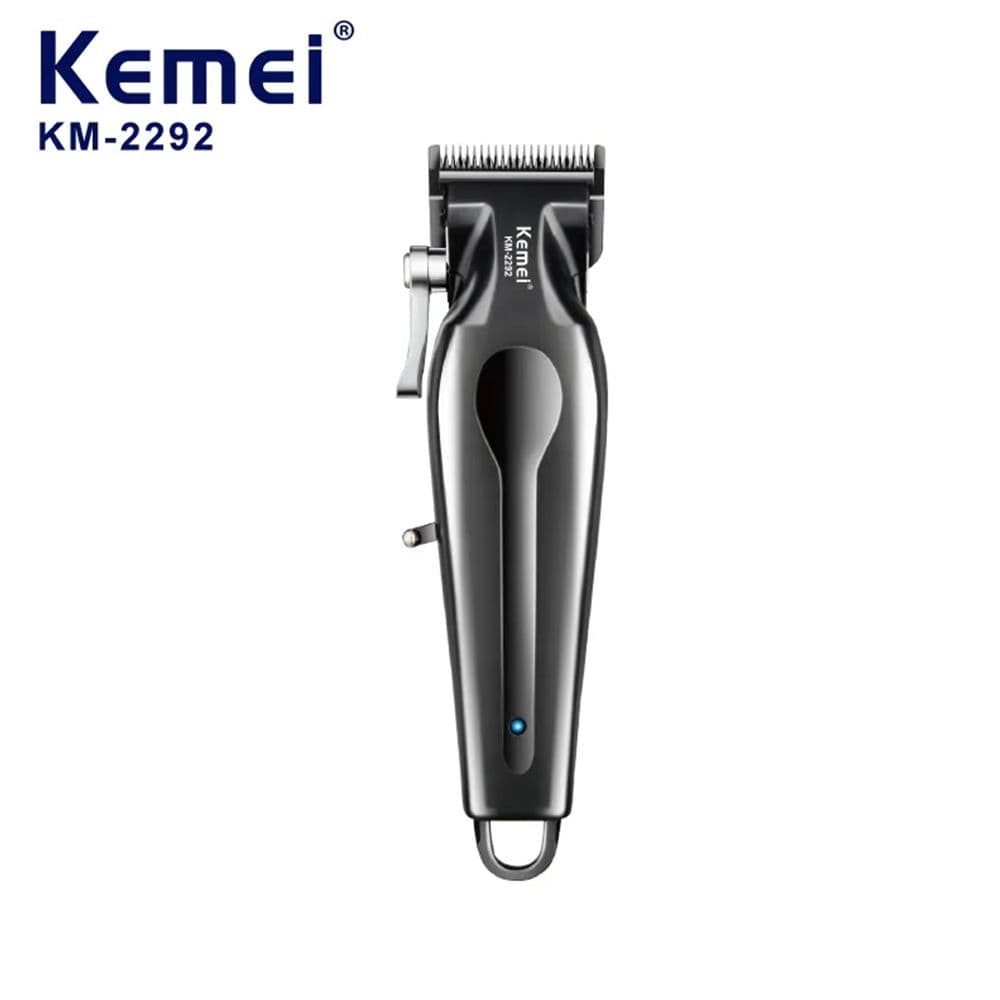 ست ماشین اصلاح کیمی مدل KM-2292 و KM-2293 تیغه استیل ضد زنگ و برش مستقیم () — تصویر ۶