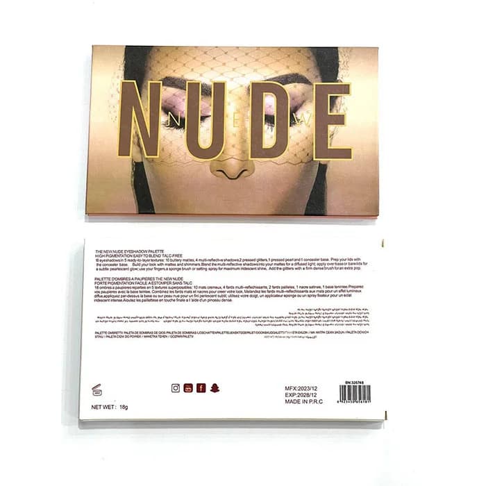 پالت سایه 18 رنگ Nude — تصویر ۶