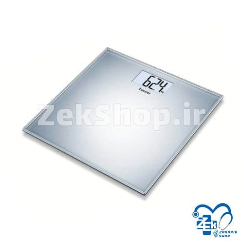 ترازو دیجیتال بیورر beurer-GS202 شیشه ای — تصویر ۲