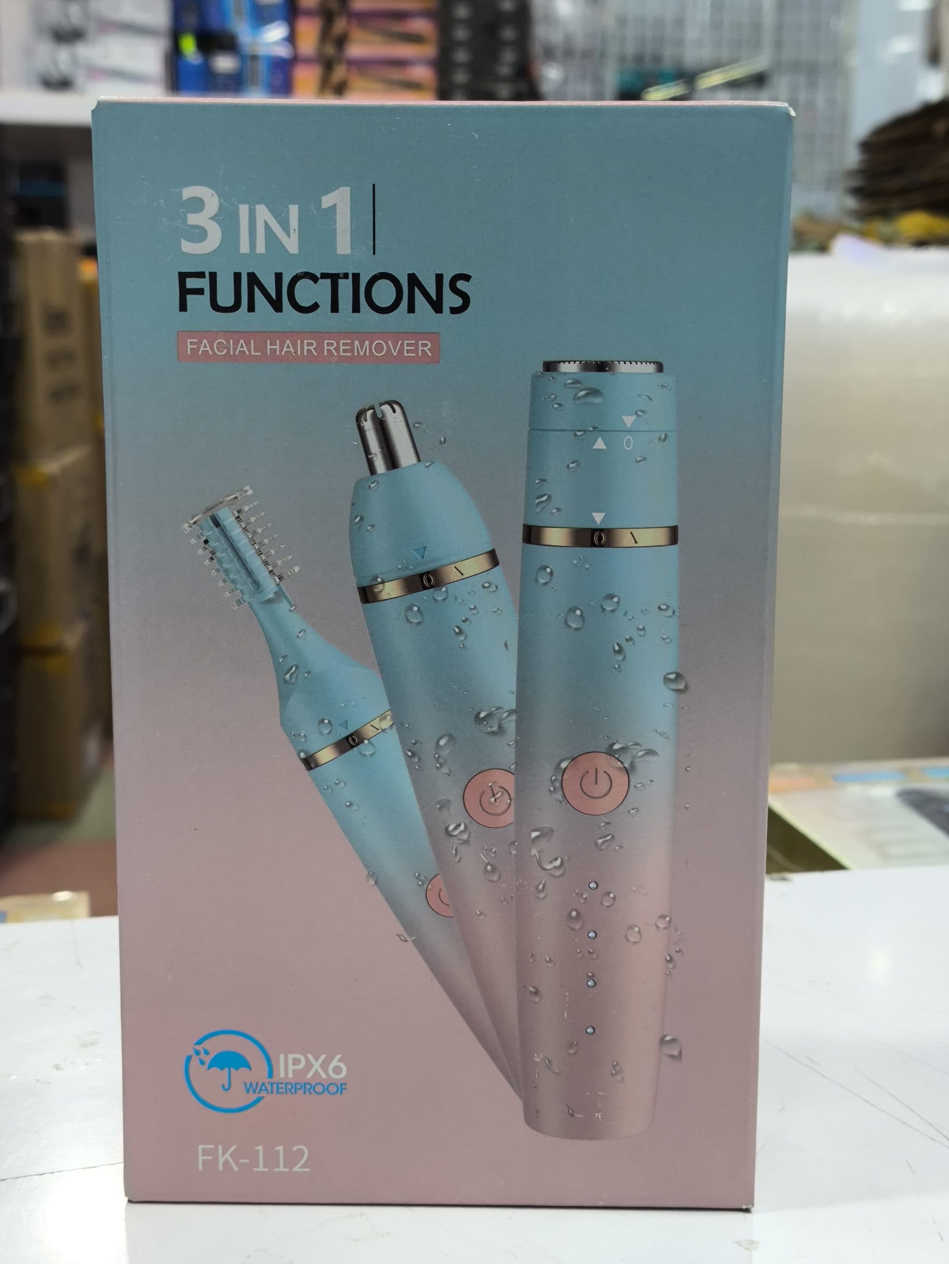 شیور سه کاره زنانه صورت بانوان FK-112 FUNCTIONS — تصویر ۶