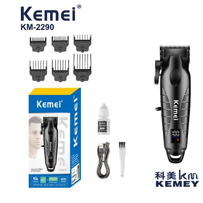 ماشین اصلاح موی سر و صورت کیمی مدل KM-2290 — تصویر ۴