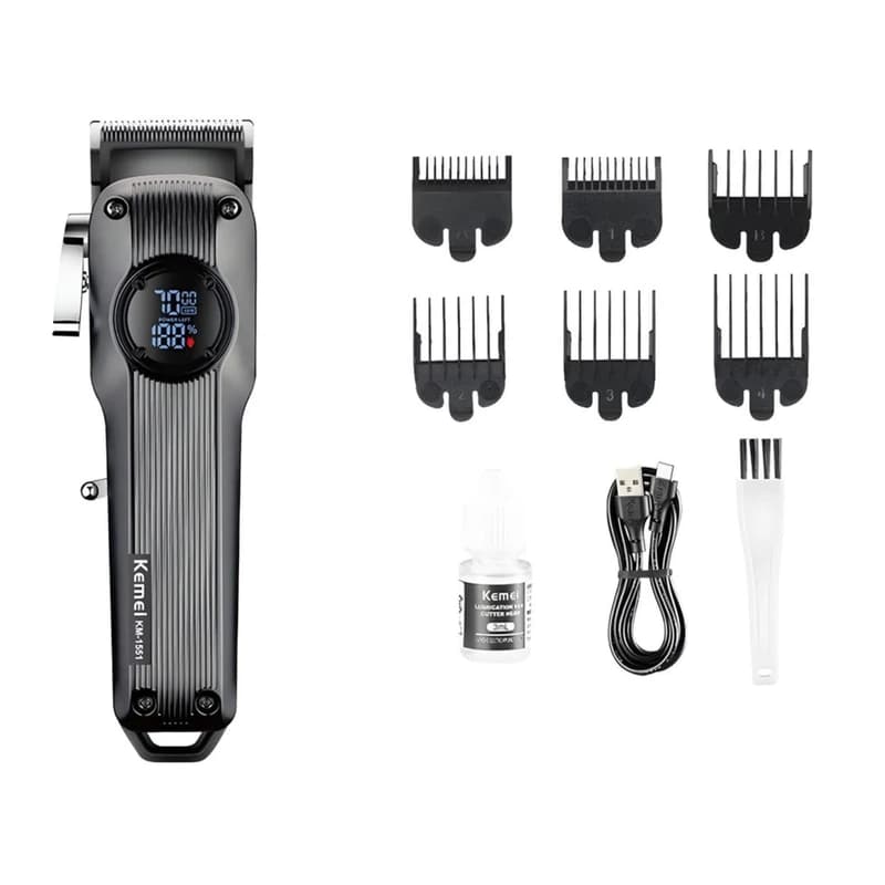 ماشین اصلاح موی سر و صورت کیمی مدل Kemei KM-1551 — تصویر ۱۱