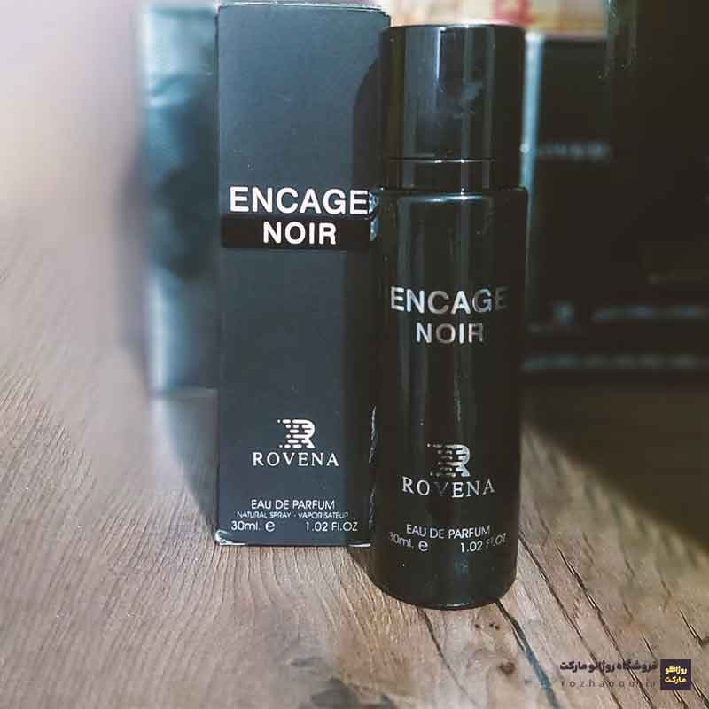 ادو پرفیوم روونا Rovena Encage Noir حجم ۳۰ میل ( لالیک انکر نویر ) — تصویر ۲