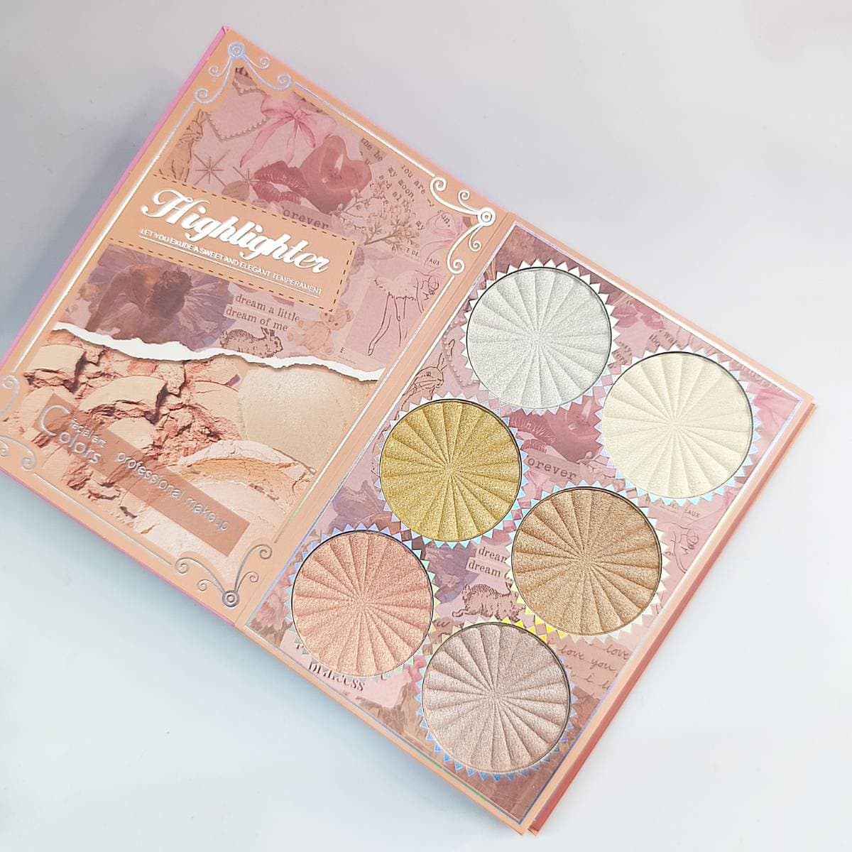 پالت آرایشی کتابی IGOODCO مدل Enchanted Makeup Set — تصویر ۵