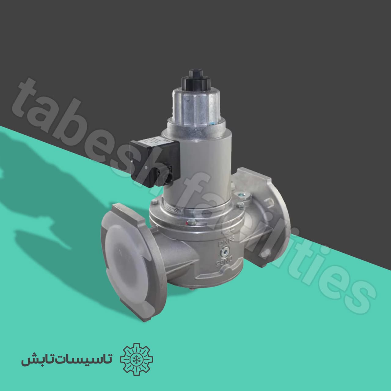 شیر برقی فلنجی دانگز مدل Dungs MVD 2065/5 سایز 1/2 2 اینچ — تصویر ۲