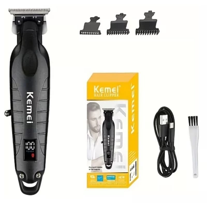 خط زن کیمی مدل Kemei Km-2293 اصل دیجیتالی ضمانتی دور موتور ۷۰۰۰ اصلی تعداد بالا موجود — تصویر ۶
